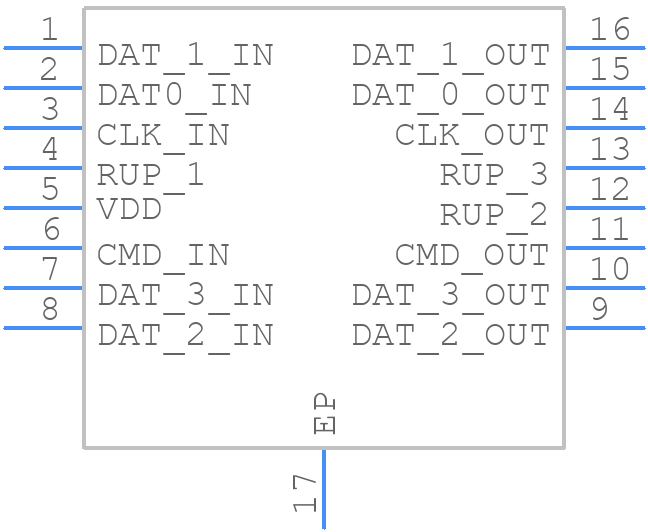 EClamp2410P - SEMTECH - PCB symbol