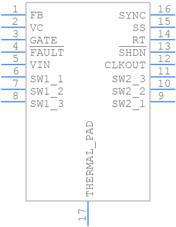 LT3581EMSE#TRPBF - Analog Devices - PCB symbol