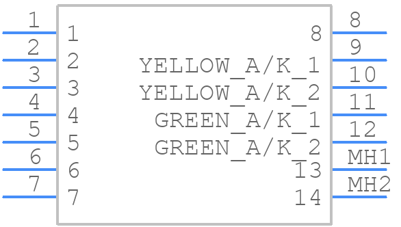 RJHSE-5484 - Amphenol - PCB symbol