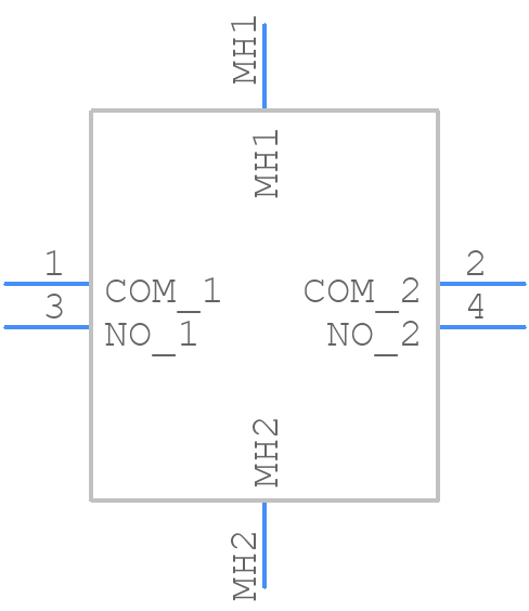 DTSP-24N-V - Diptronics - PCB symbol