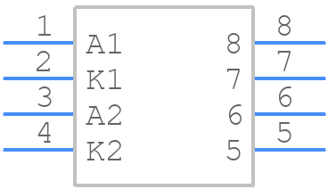 ASSR-1228-002E - Avago Technologies - PCB symbol