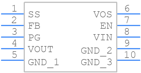 LMZ21701SILT - Texas Instruments - PCB symbol