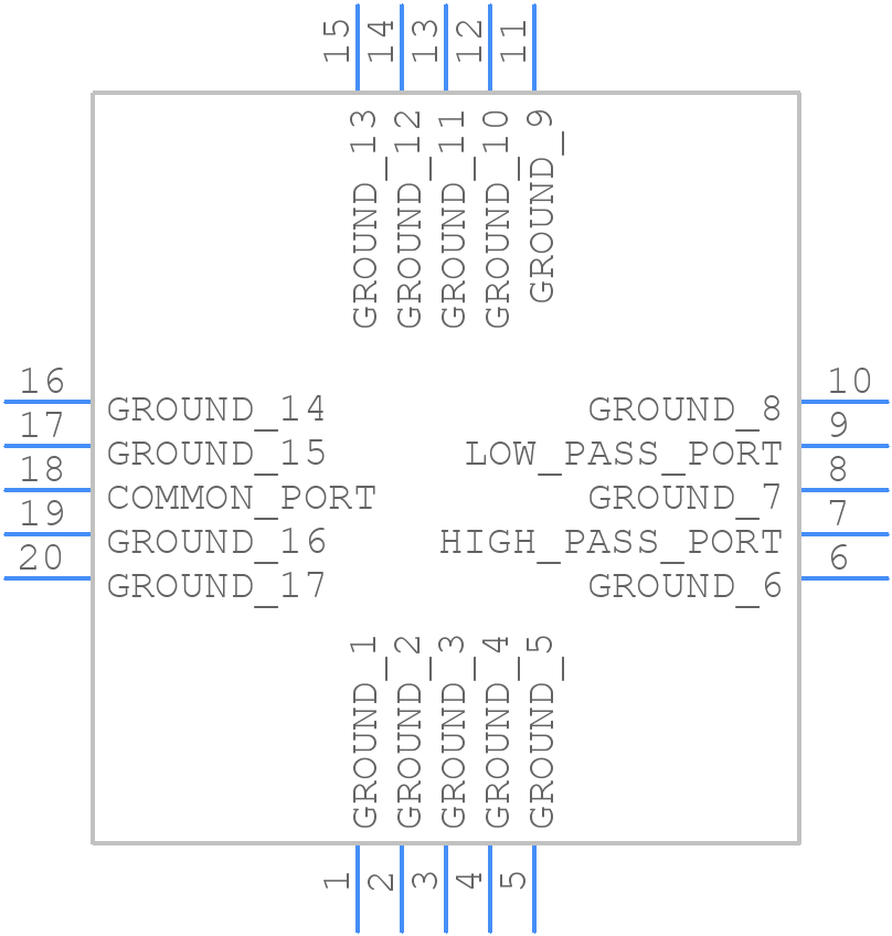 MAFL-011077 - MACOM - PCB symbol