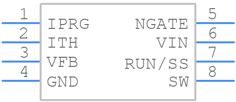 LTC3872ETS8#TRMPBF - Analog Devices - PCB symbol