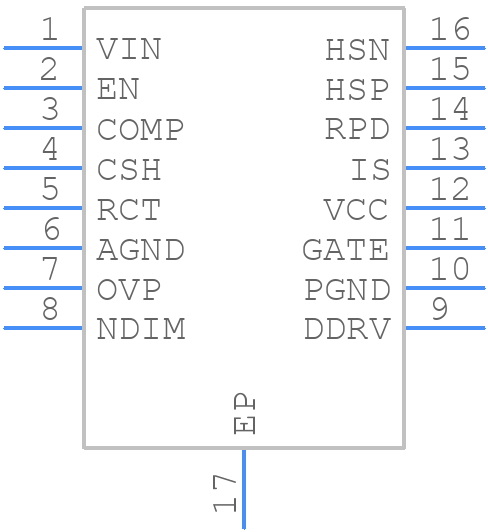 LM3421MH/NOPB - Texas Instruments - PCB symbol