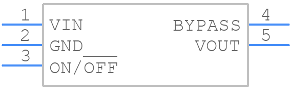 LP2985A-30DBVT - Texas Instruments - PCB symbol