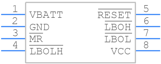 MAX6441KAAISD3+T - Analog Devices - PCB symbol