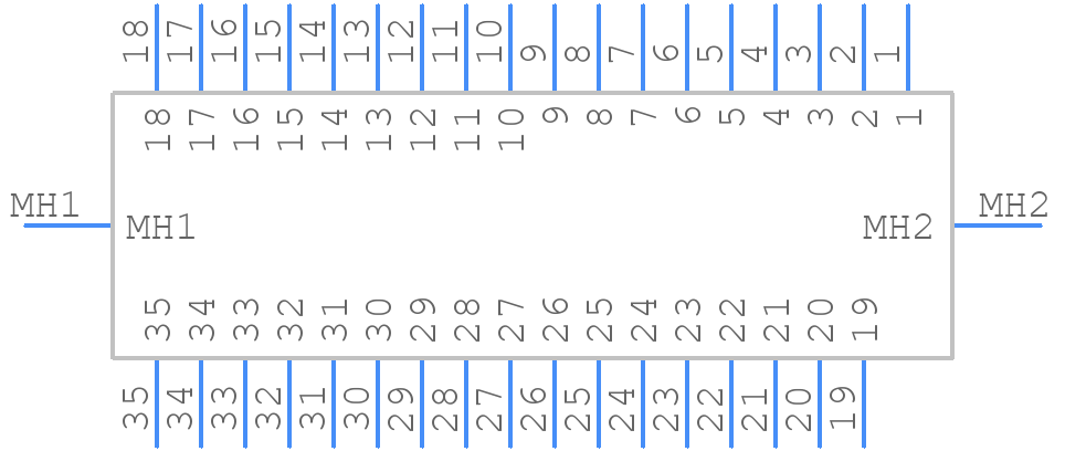 827137-1 - TE Connectivity - PCB symbol