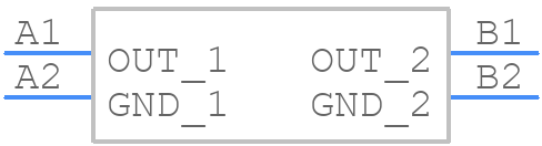 MAX6069CAAWS+T - Analog Devices - PCB symbol