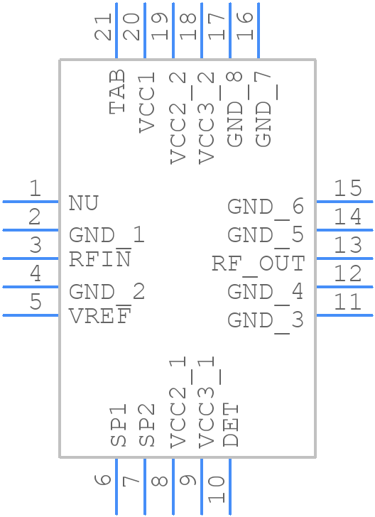 SE5004L-R - Skyworks - PCB symbol