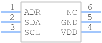 AHT10 - Aosong - PCB symbol