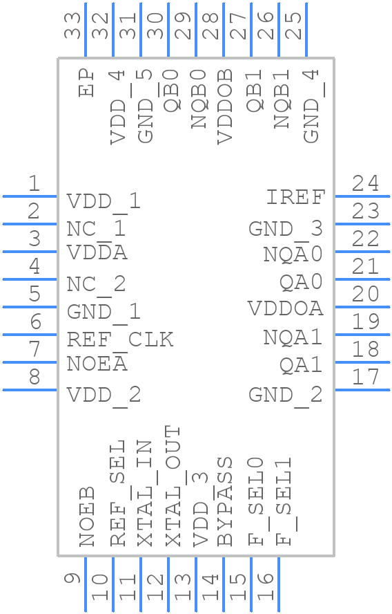 841N254BKILF - Renesas Electronics - PCB symbol