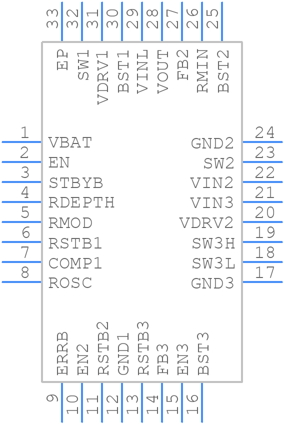 NCV97311MW50AR2G - onsemi - PCB symbol