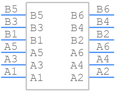 SS-666602-NF - Bel - PCB symbol