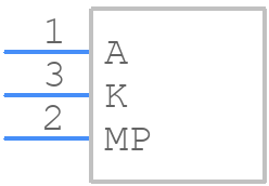 XPEBTT-01-0000-00V80 - CREE LED - PCB symbol