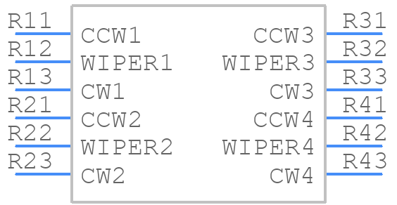 PTD904-2020K-A203 - Bourns - PCB symbol