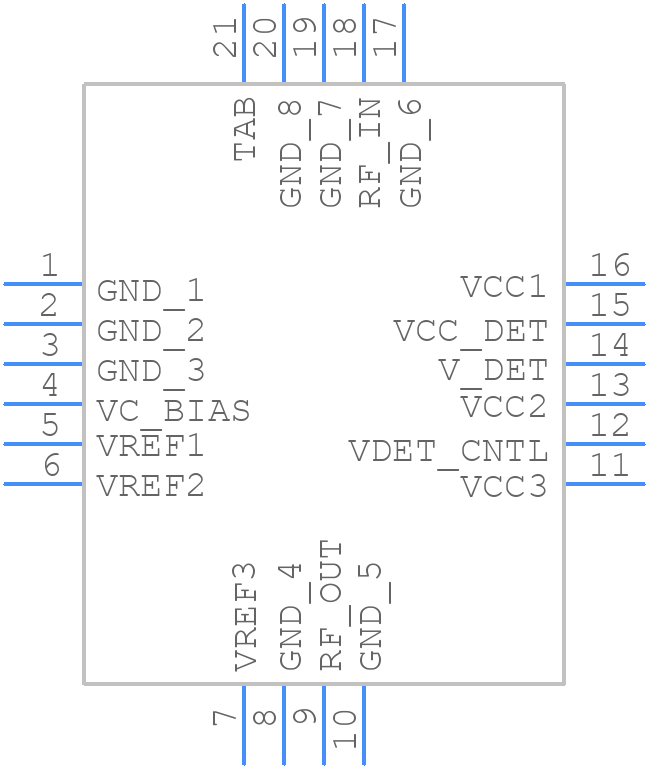 SKY65135-21 - Skyworks - PCB symbol