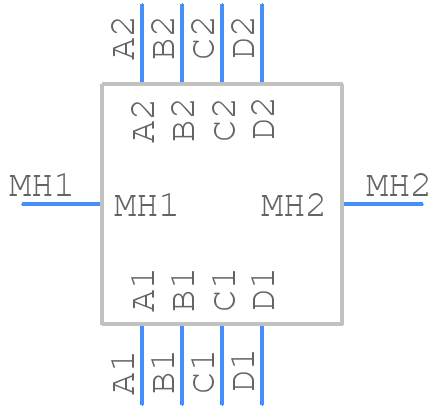 1028740000 - Weidmüller - PCB symbol