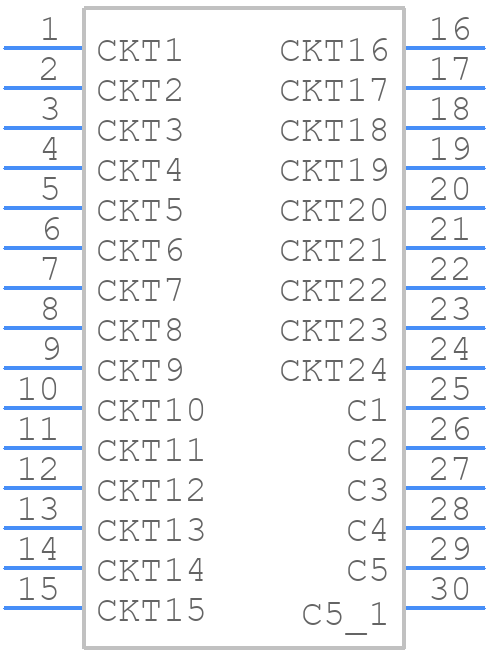 74320-1000 - Molex - PCB symbol