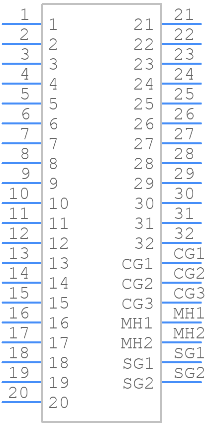 43223-8146 - Molex - PCB symbol