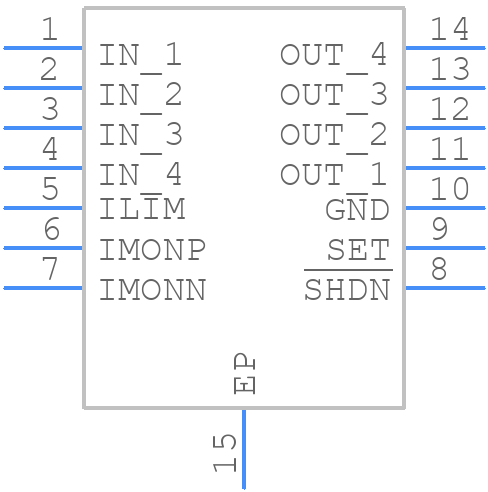 LT3091MPDE#TRPBF - Analog Devices - PCB symbol