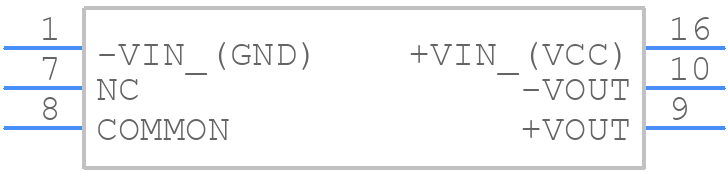 TEL 10-4822 - Traco Power - PCB symbol