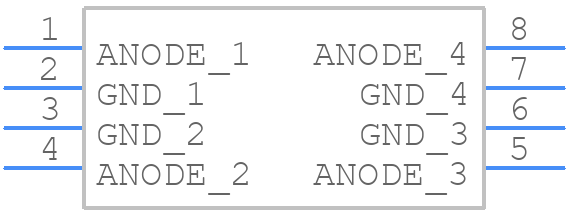 CDNBS08-T58CC - Bourns - PCB symbol