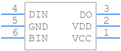 WS2813B-B - Worldsemi - PCB symbol