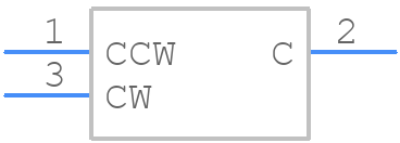 7829S-1-023LF - Bourns - PCB symbol