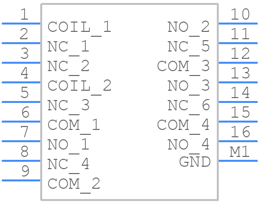 4-1393801-4 - TE Connectivity - PCB symbol