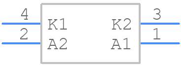 VLWR9932 - Vishay - PCB symbol