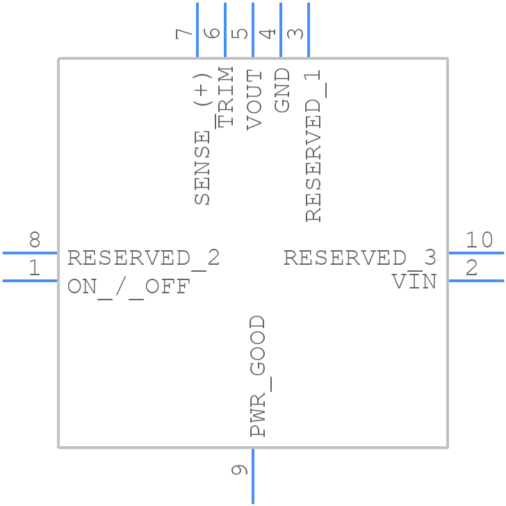 iAF05020A006V-003-R - TDK Lambda - PCB symbol