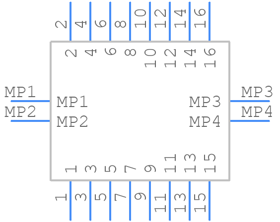 503772-1620 - Molex - PCB symbol