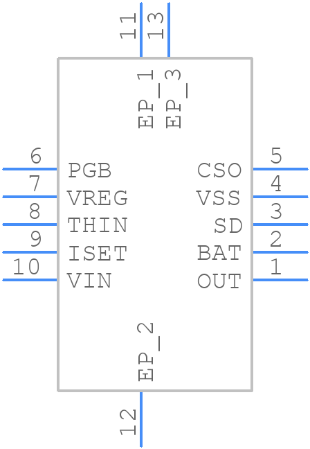 XC6806B410DR-G - Torex - PCB symbol