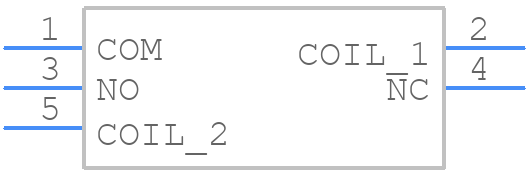 HJR-3FF - TIANBO Electronics - PCB symbol