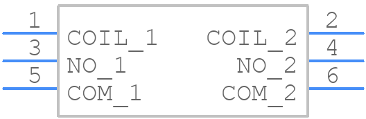 OZ-SH-112DM1,294 - TE Connectivity - PCB symbol