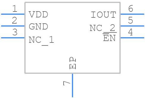 ISL29009IROZ-T7 - Renesas Electronics - PCB symbol