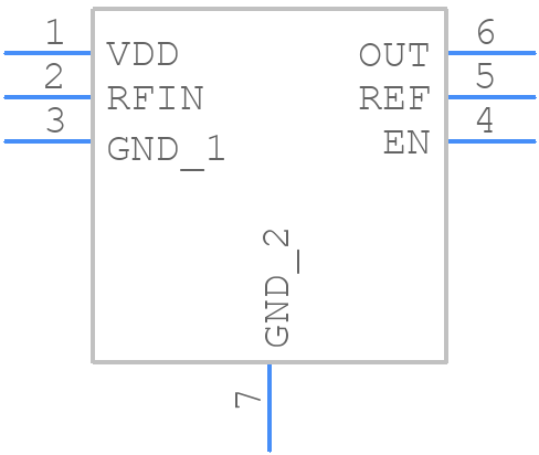 LMV221SDX/NOPB - Texas Instruments - PCB symbol