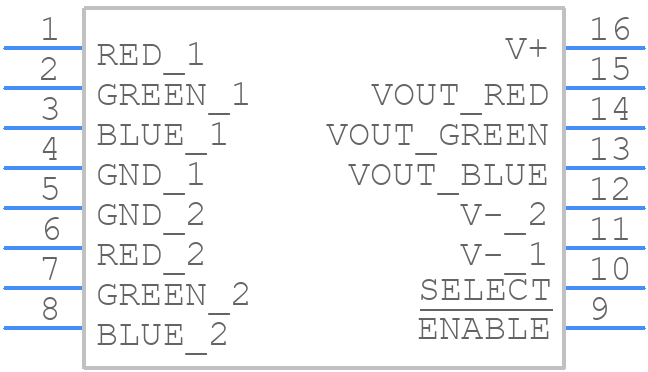 LT1675CGN#PBF - Analog Devices - PCB symbol