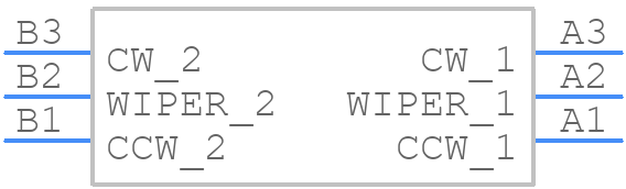 RK097121TD57 - ALPS Electric - PCB symbol