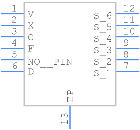 TOP268KG-TL - Power Integrations - PCB symbol