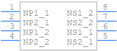 VGT10/9EE-X03S2P4 - TDK - PCB symbol