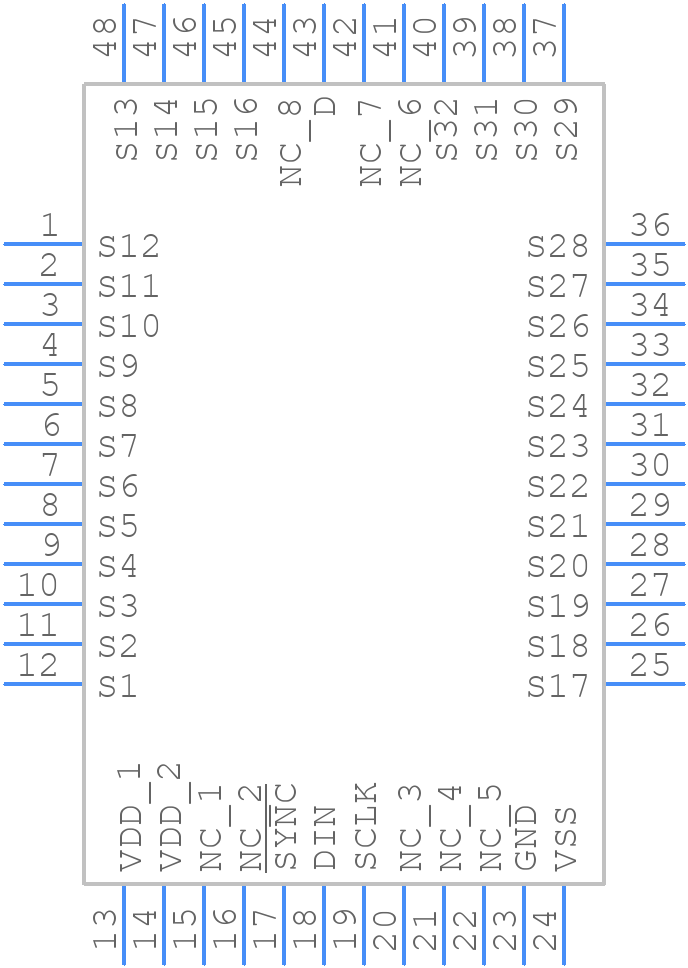 ADG731BSUZ - Analog Devices - PCB symbol