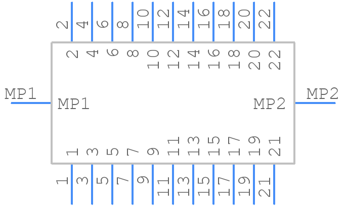 505448-2271 - Molex - PCB symbol