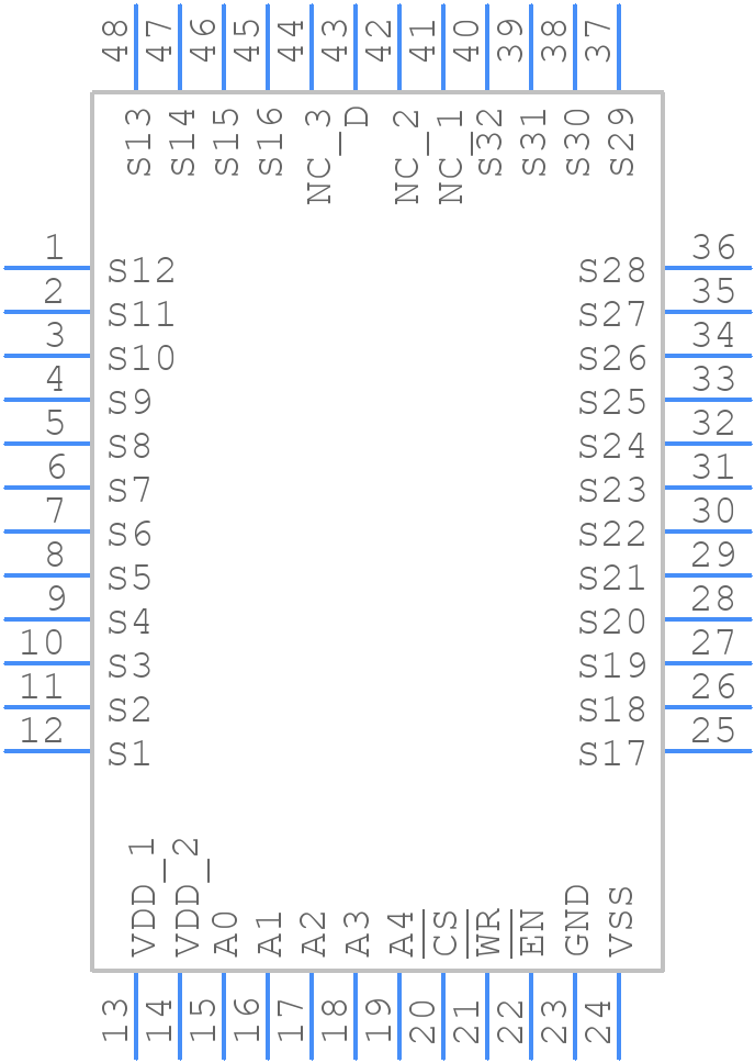 ADG732BSUZ - Analog Devices - PCB symbol