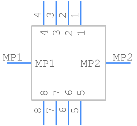 105429-1208 - Molex - PCB symbol