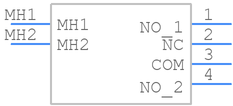 SSSS7A0101 - ALPS Electric - PCB symbol
