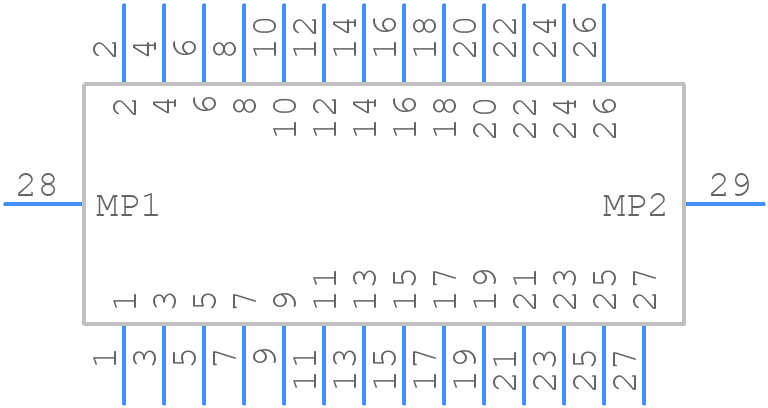 FH36W-27S-0.3SHW(99) - Hirose - PCB symbol