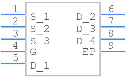 MDV1528URH - MagnaChip - PCB symbol