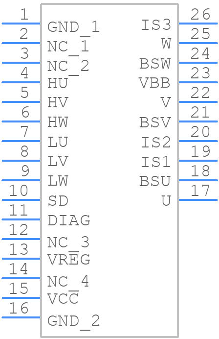 TPD4144AK - Toshiba - PCB symbol